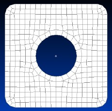 Siatka podzielona z automatyczną detekcją naroży.